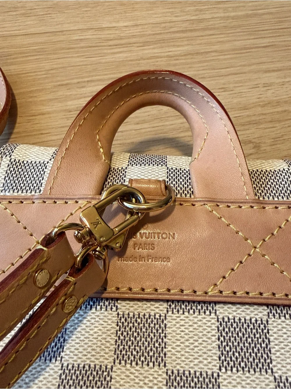 Louis Vuitton Sperone BB Backpack Damier Azur